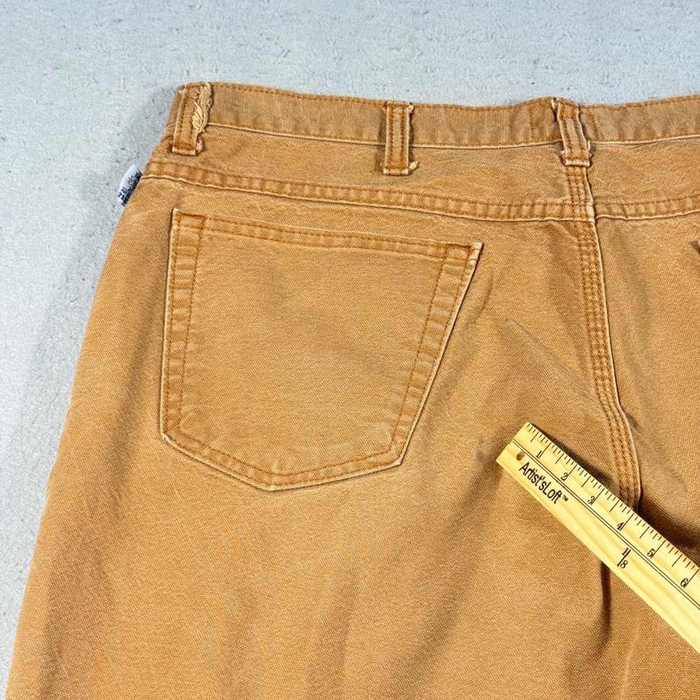 Tyndale FR Flame Resistant Work Pants Mens 40x32 Brown Duck Canvas NFPA 2112 USA - Picture 15 of 16